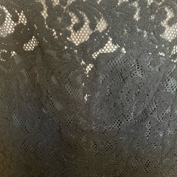 Anne Klein black and nude dress - Picture 2 of 3